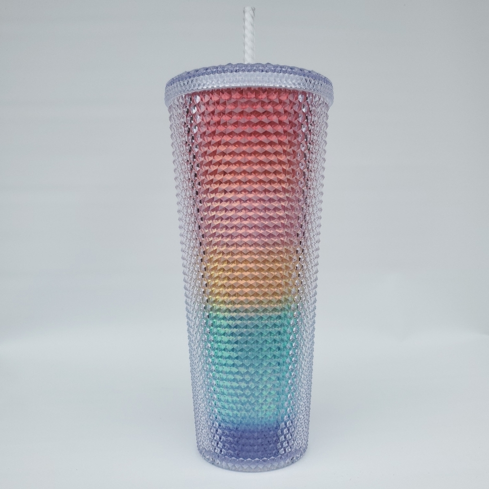 STARBUCKS PRIDE Studded Rainbow Cold Tumbler - Picture 5 of 9